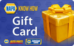 Napa Auto Parts Gift Cards