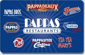Pappas Restaurants Gift Cards